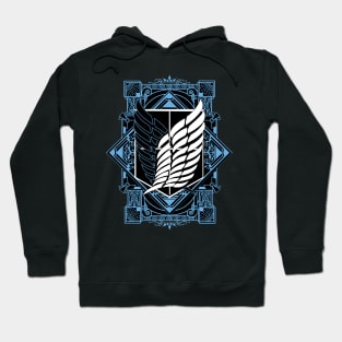 Scouting Legion AOT Anime Fanart Hoodie